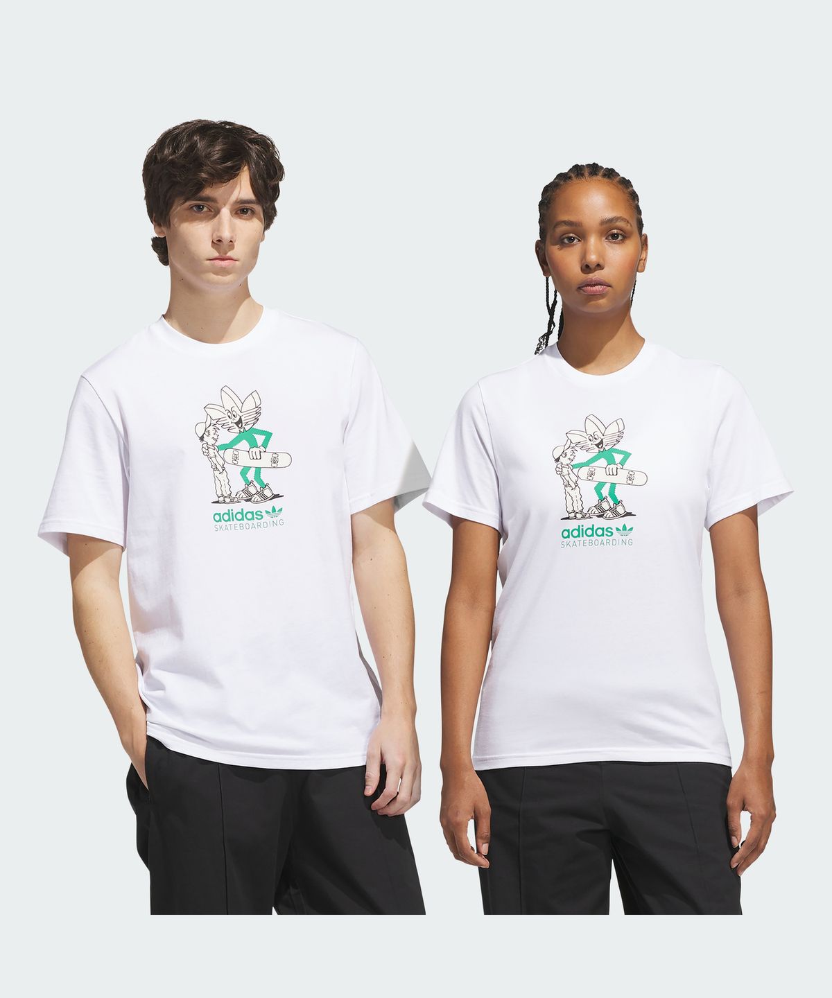 아디다스(ADIDAS) 스케이트보딩 푸쉬 티셔츠 KS2286