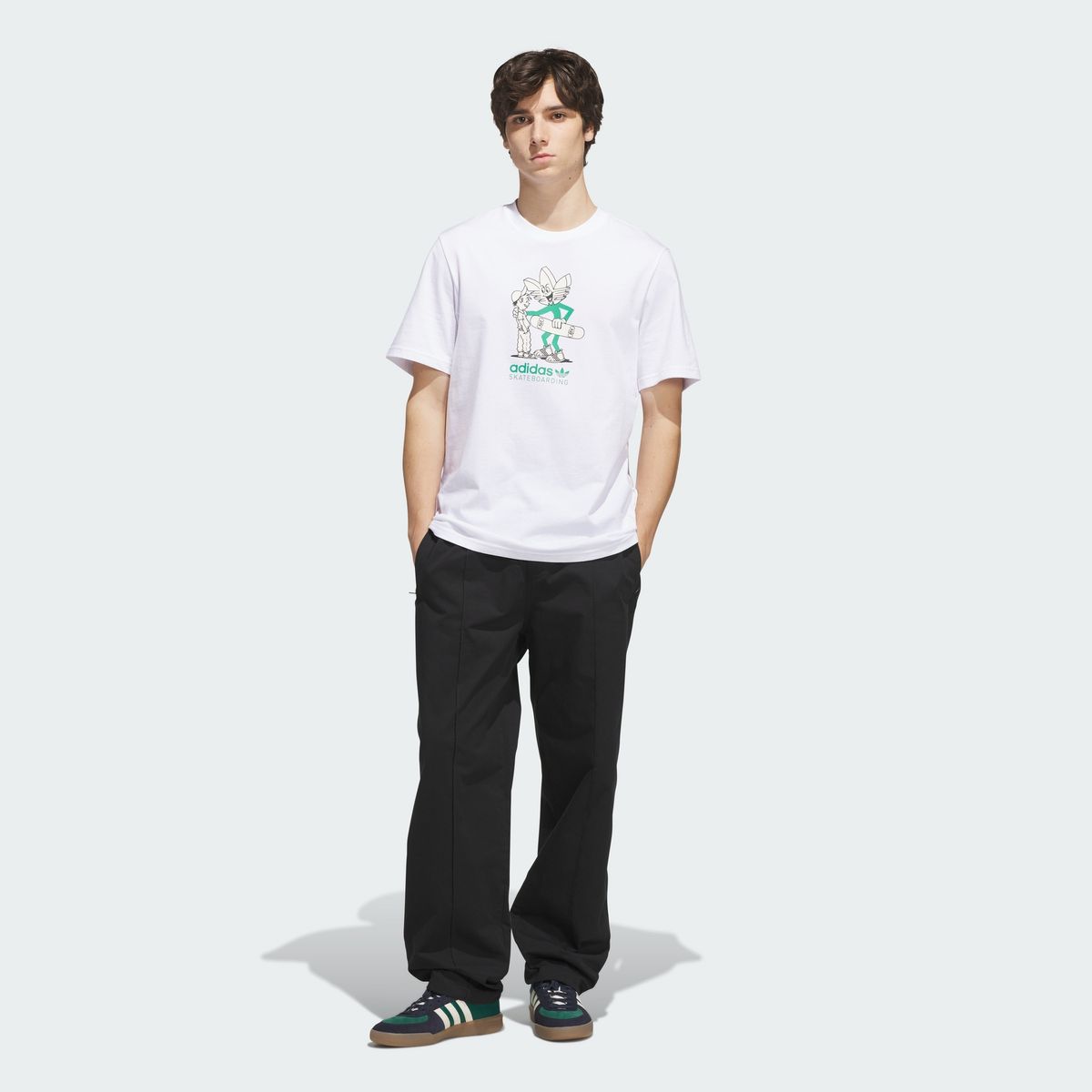 아디다스(ADIDAS) 스케이트보딩 푸쉬 티셔츠 KS2286