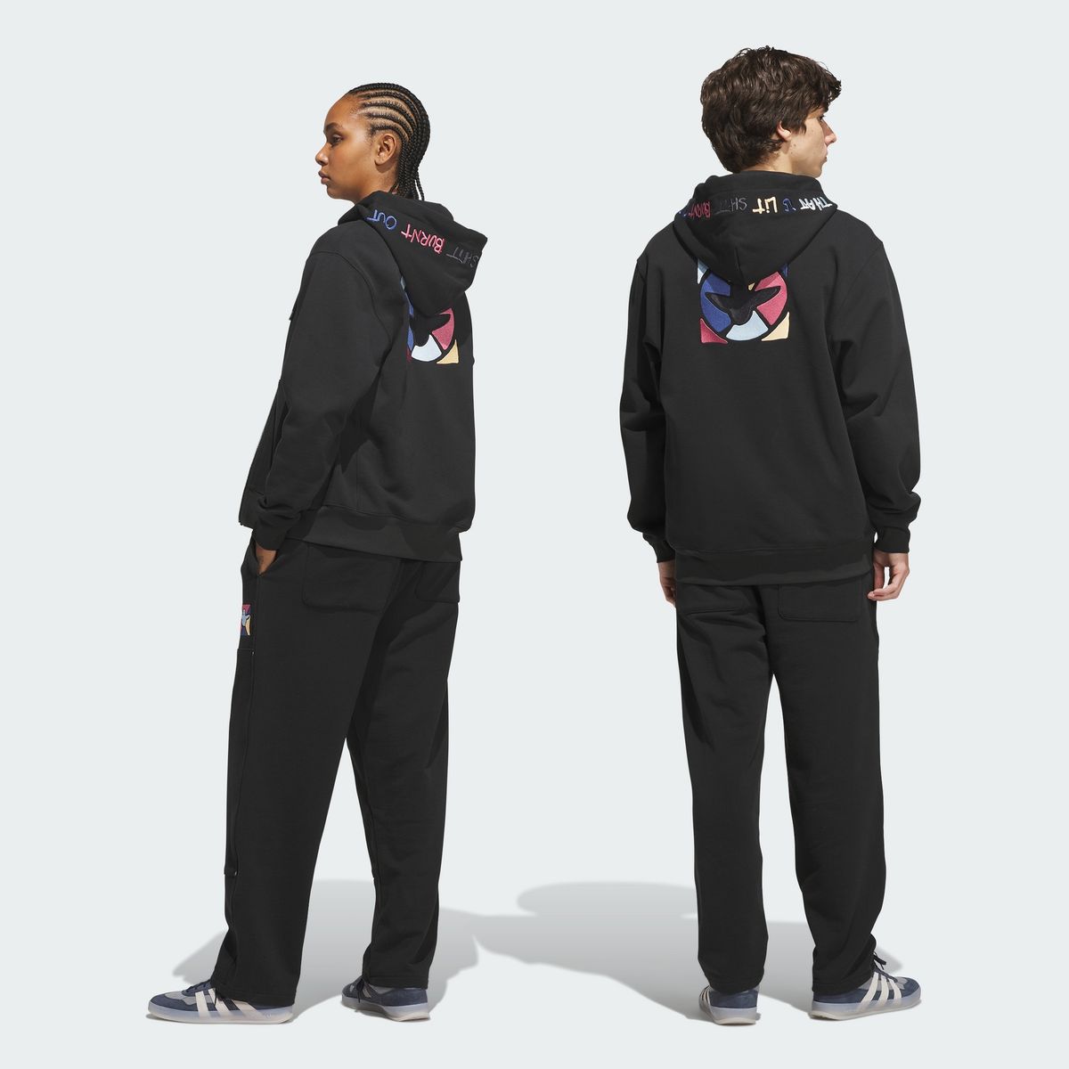 아디다스(ADIDAS) 스케이트보딩 x 마크 곤잘레스 그래픽 스웻팬츠 KR6573