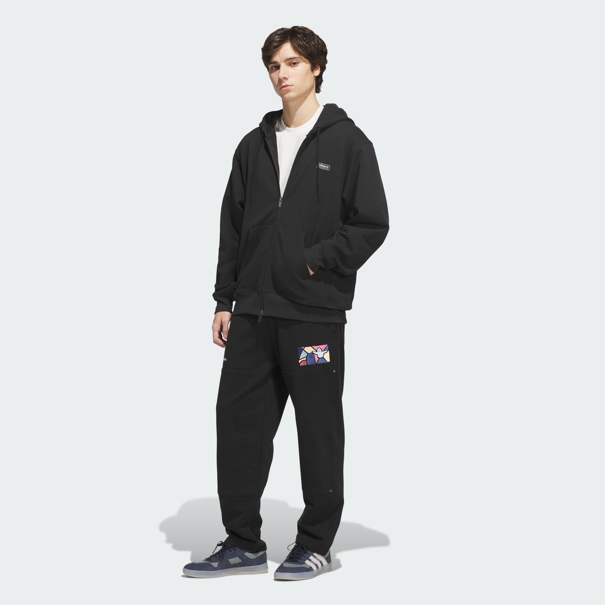 아디다스(ADIDAS) 스케이트보딩 x 마크 곤잘레스 그래픽 스웻팬츠 KR6573