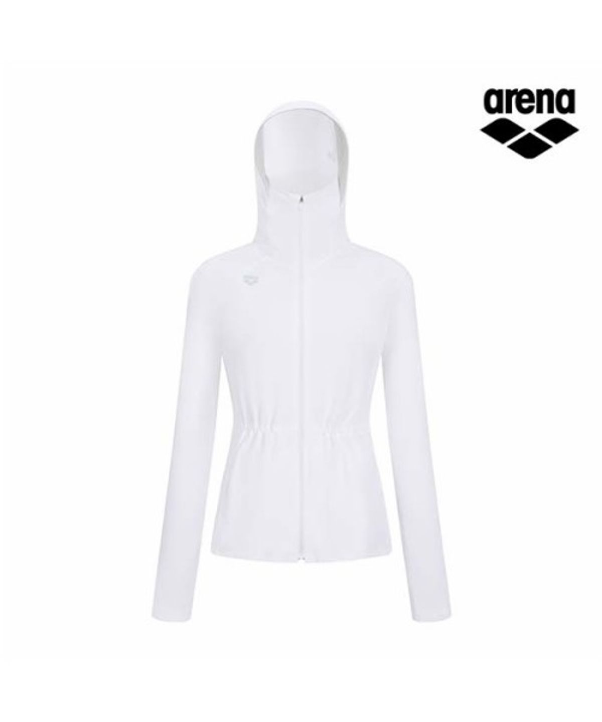 아레나(ARENA) 솔라가드 여성 후드 집업 래쉬가드 A6BL1QR15WHT