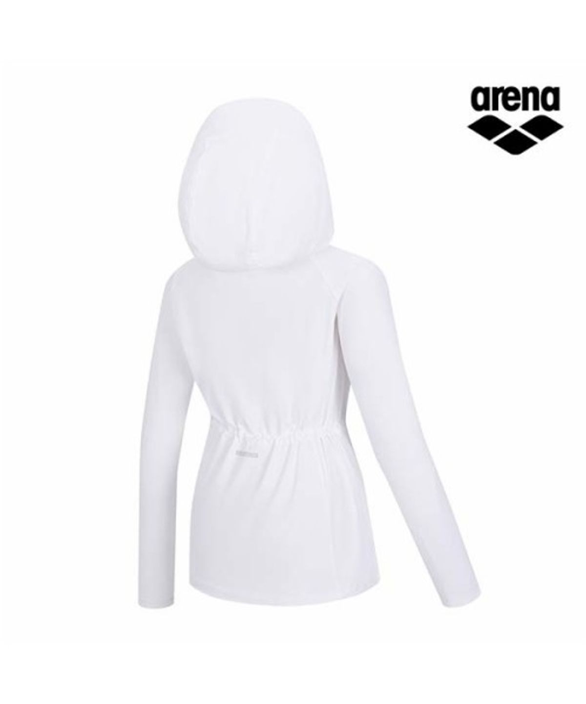 아레나(ARENA) 솔라가드 여성 후드 집업 래쉬가드 A6BL1QR15WHT