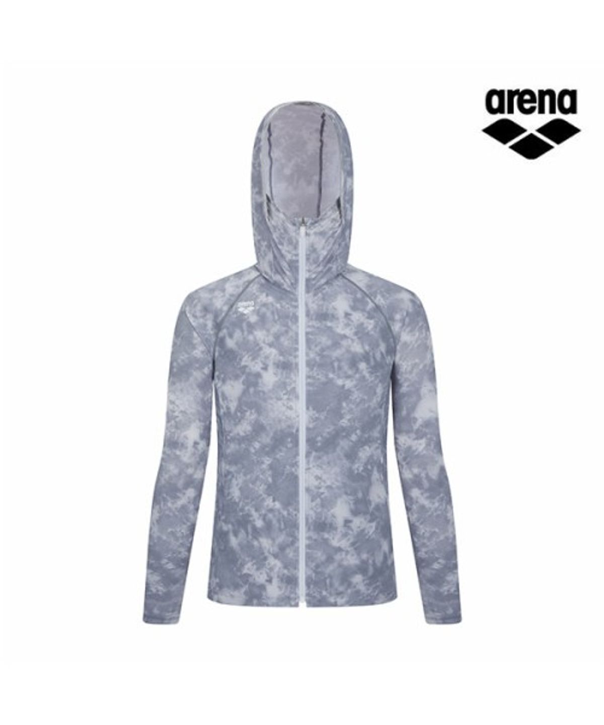 아레나(ARENA) 솔라가드 남성 후드 집업 래쉬가드 A6BM1RR15GRY