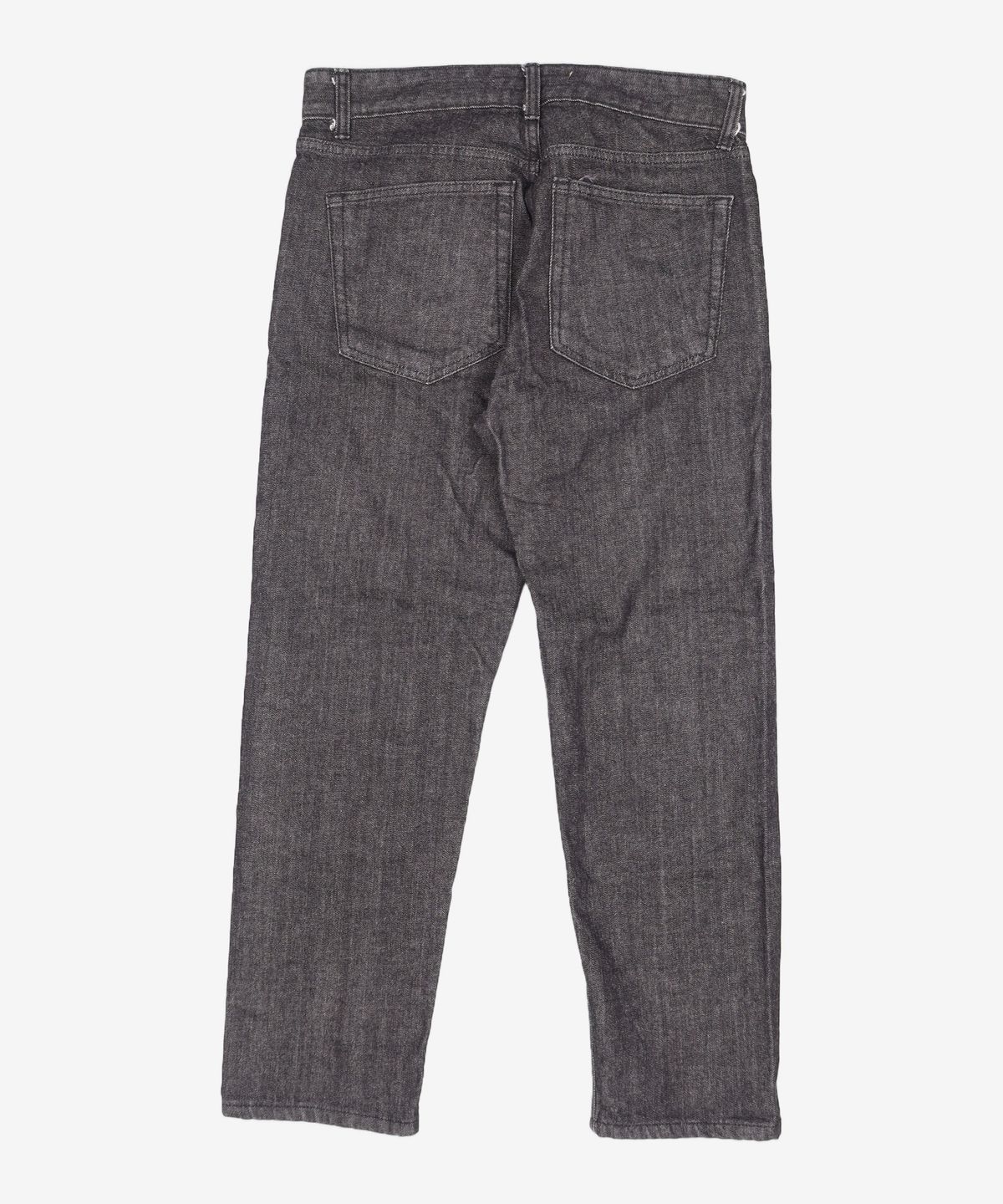 프리즘웍스(FRIZMWORKS) OG TAPERED ANKLE DENIM PANTS _ BLACK M