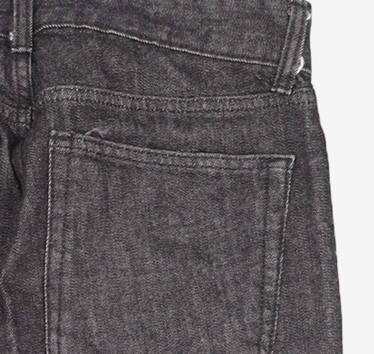 프리즘웍스(FRIZMWORKS) OG TAPERED ANKLE DENIM PANTS _ BLACK M