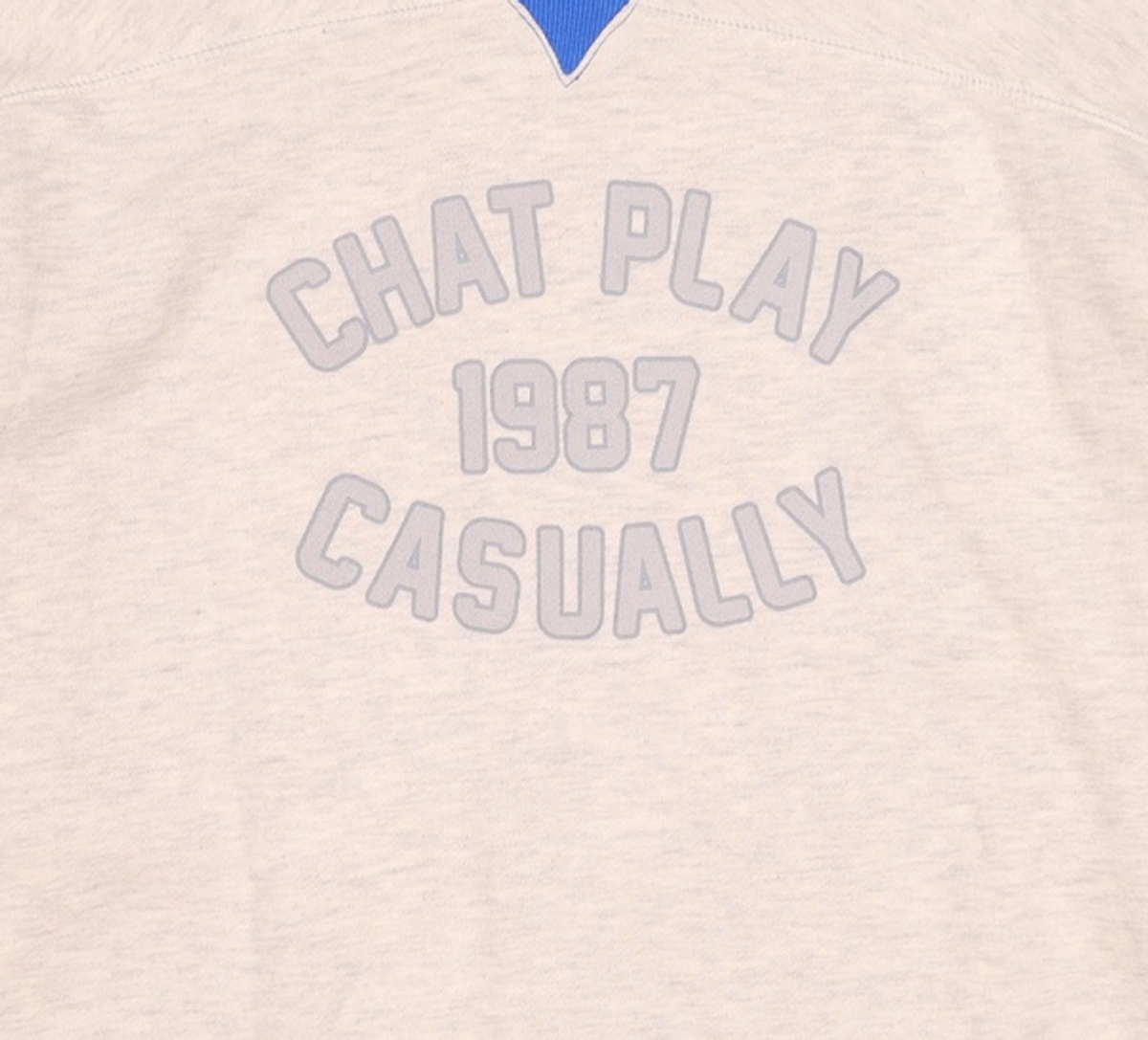 엠엠엘지(MMLG) [Mmlg] SPORTS CPC SWEAT (OATMEAL) L