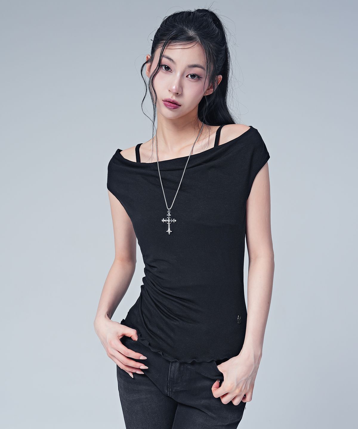 어반드레스(AVANDRESS) 썸머 레나 레이어드 티_5COL