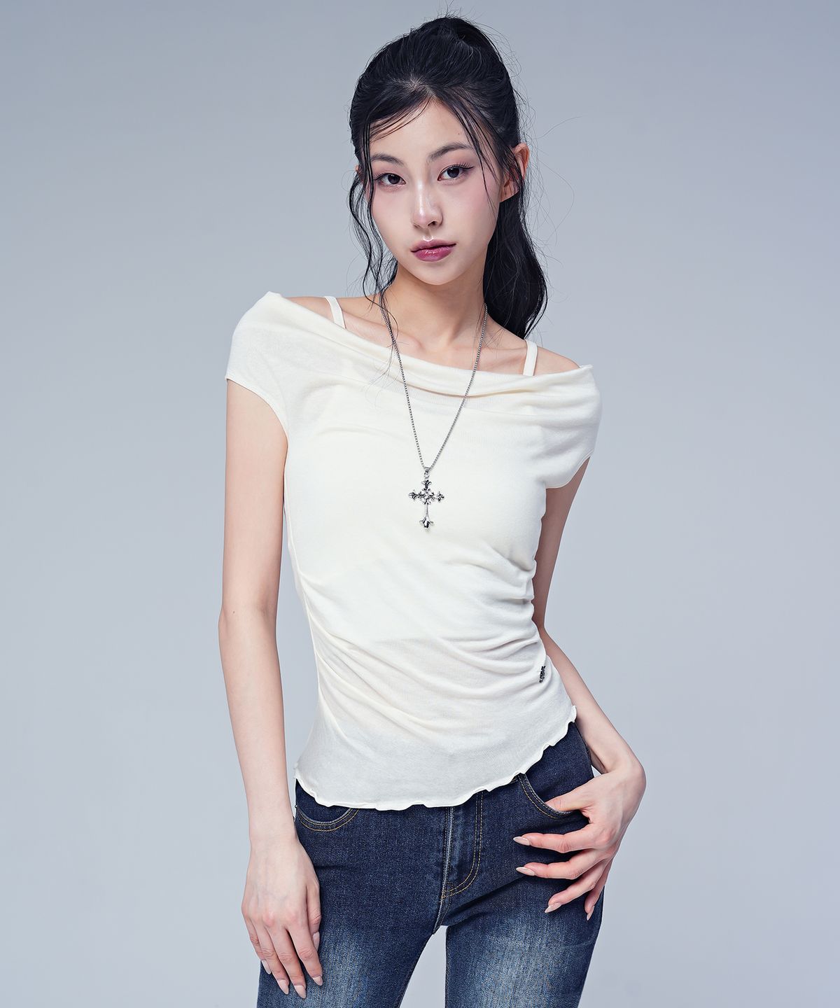 어반드레스(AVANDRESS) 썸머 레나 레이어드 티_5COL