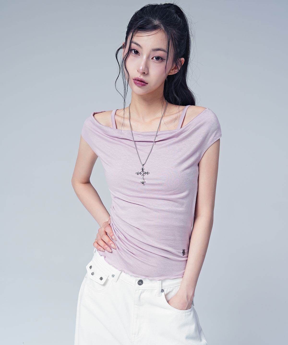 어반드레스(AVANDRESS) 썸머 레나 레이어드 티_5COL