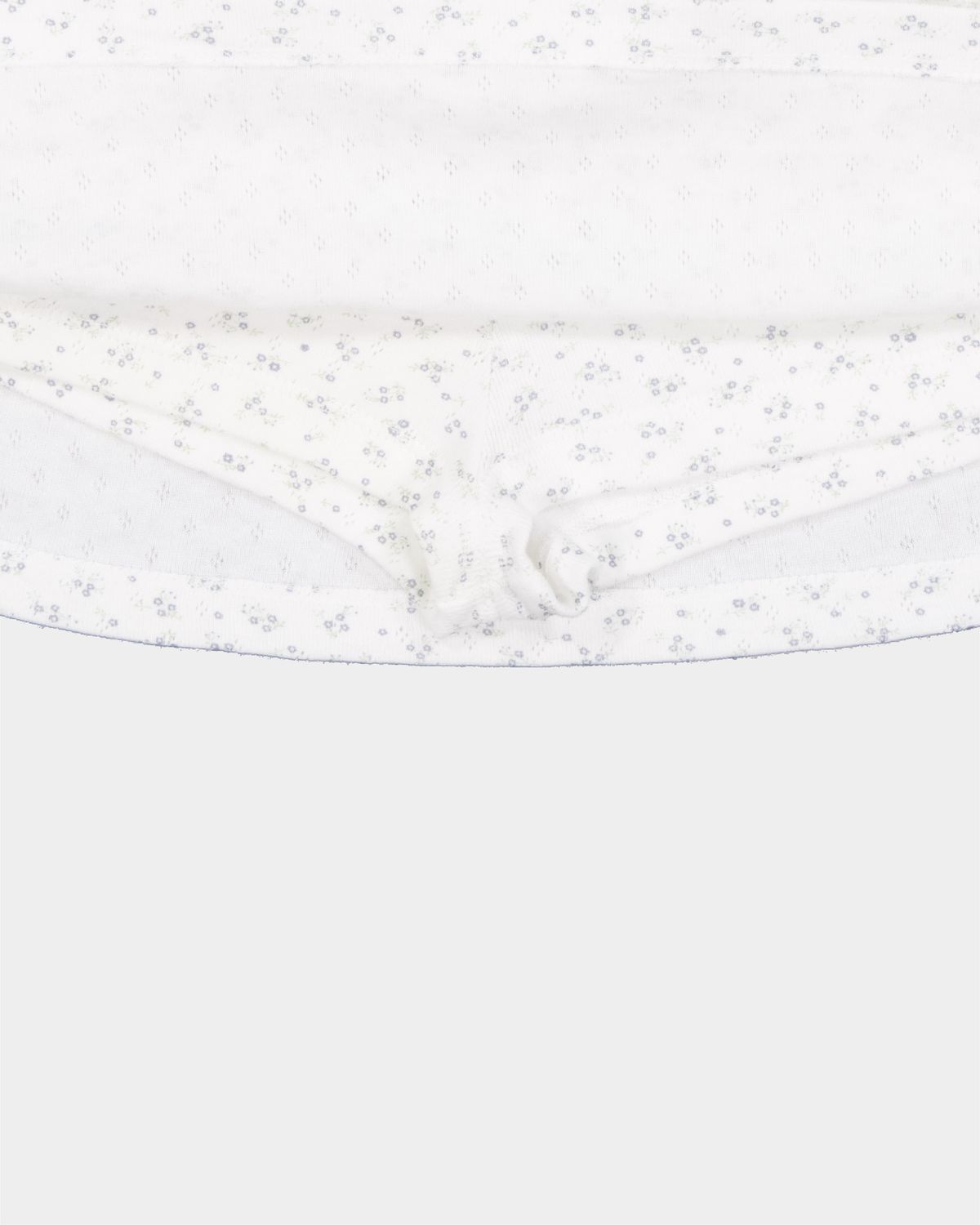 디어시스(Dearsis) Floral Punching Mini Skirt (White)