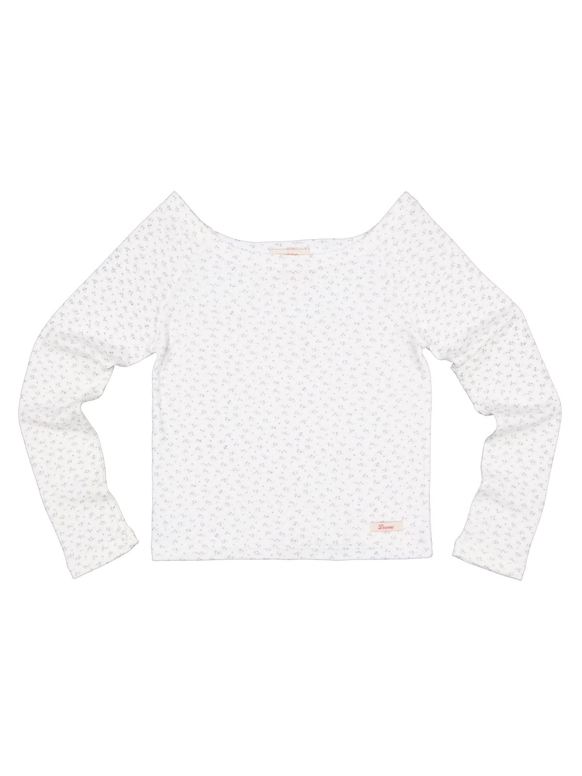 디어시스(Dearsis) Floral Punching Off Shoulder (White)