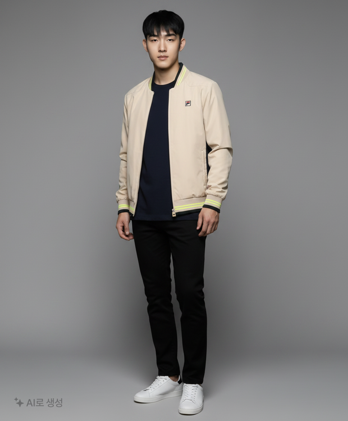 휠라(FILA) 트레이닝 재킷 100