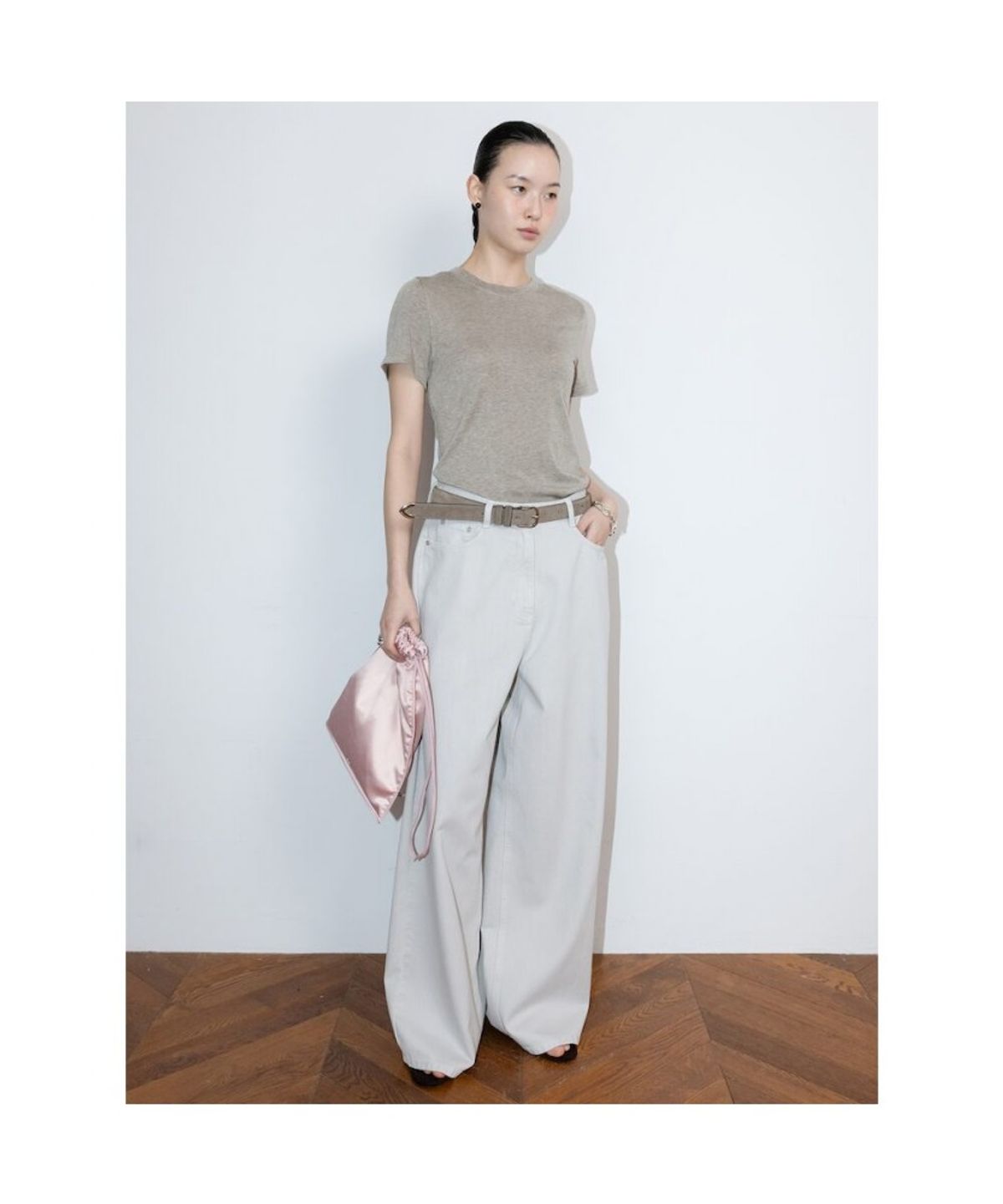 디애퍼처(THE APERTURE) Owen Boxy Denim Pants  Grey (TA6721A063)