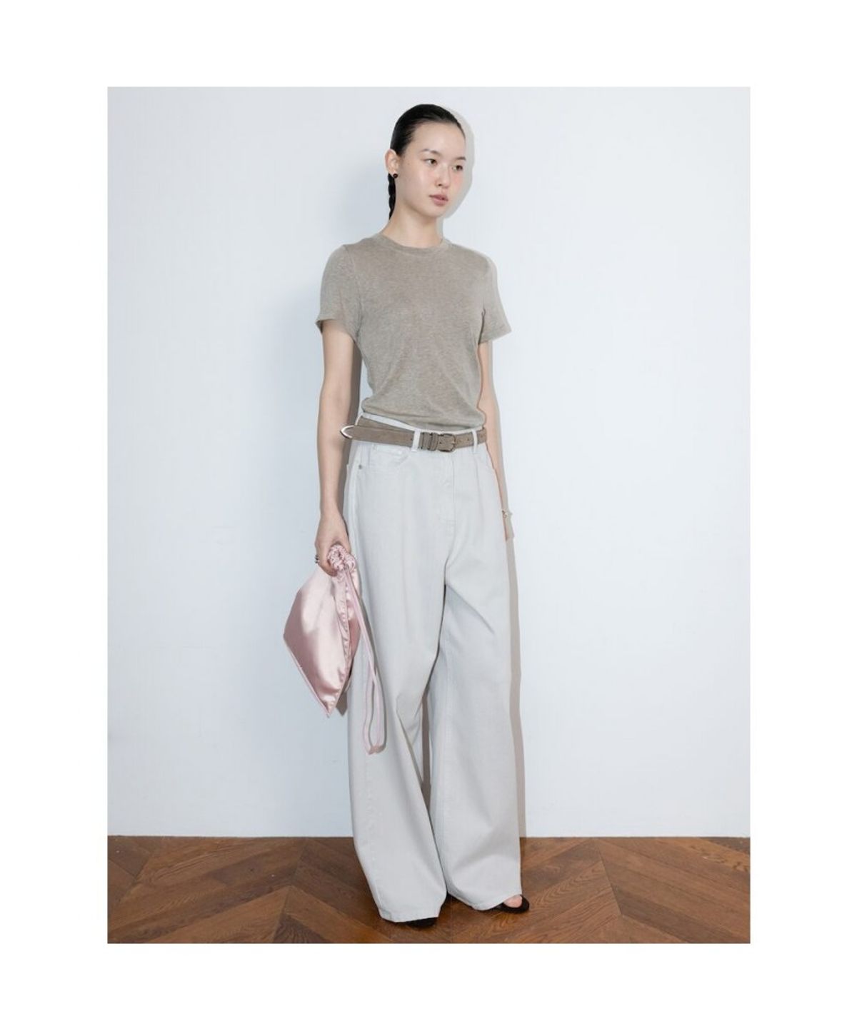 디애퍼처(THE APERTURE) Owen Boxy Denim Pants  Grey (TA6721A063)