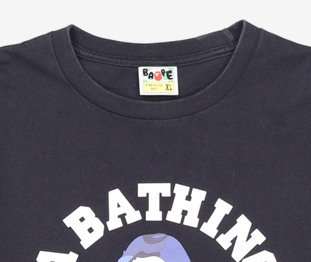 베이프(BAPE) 긴소매 티셔츠 XL
