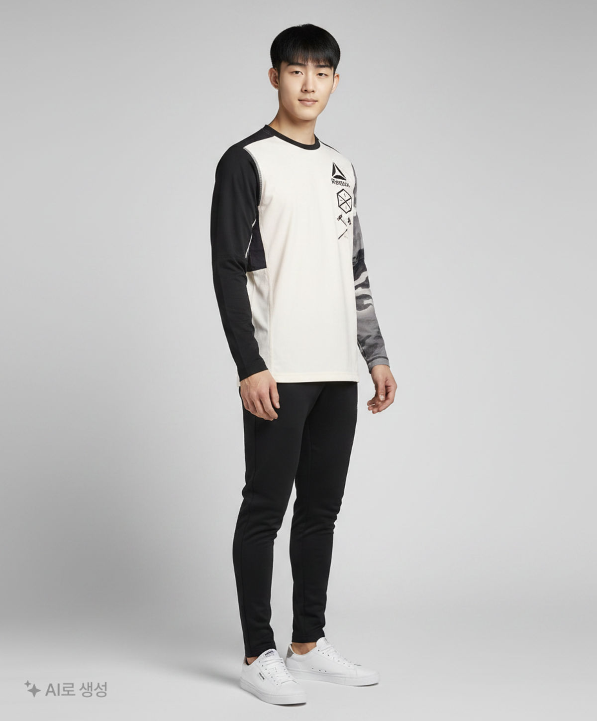 리복(REEBOK) 긴소매 티셔츠 110