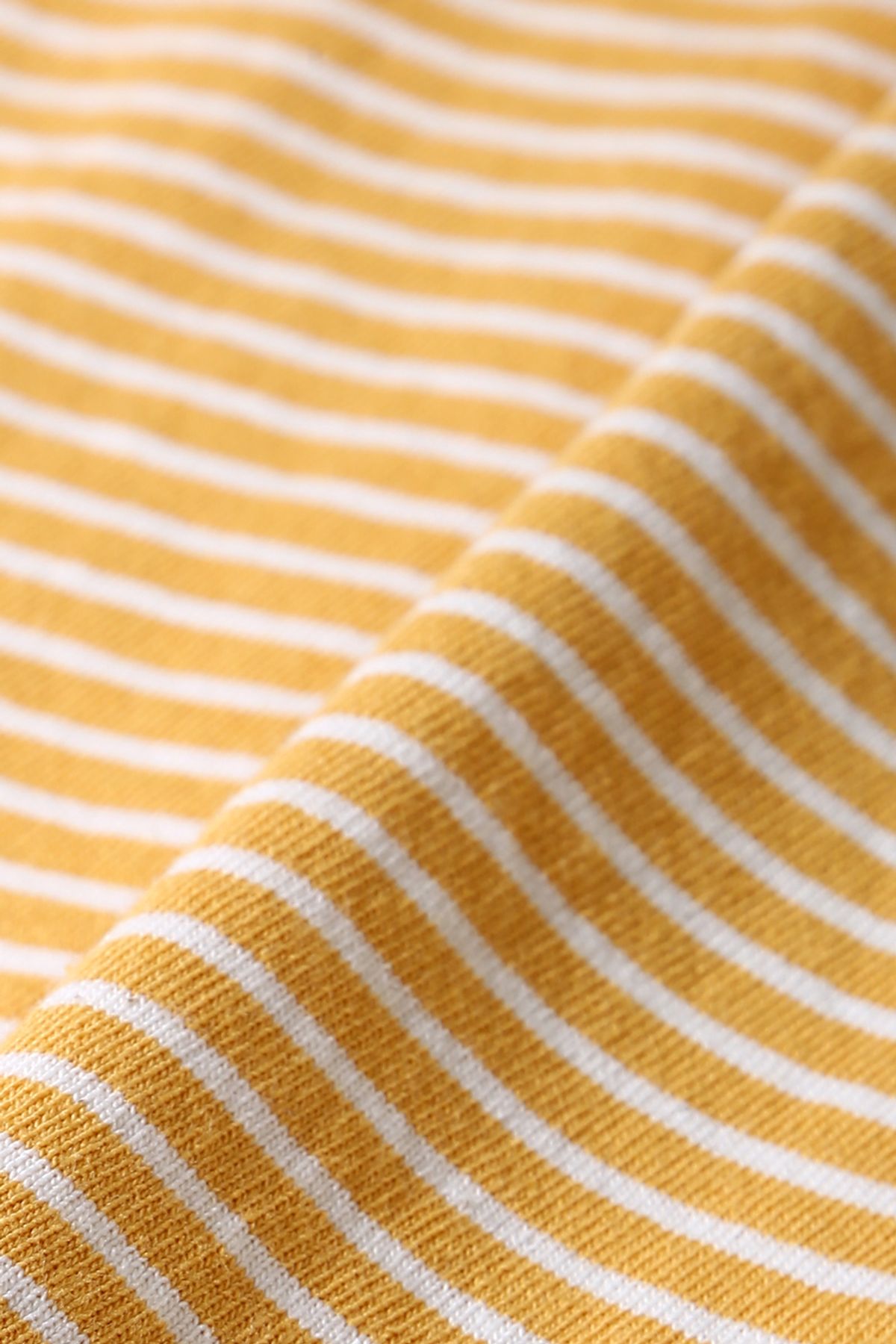르몽생미셸(LE MONT ST MICHEL) Cotton Stripe T-shirt_VER.2_Yellow