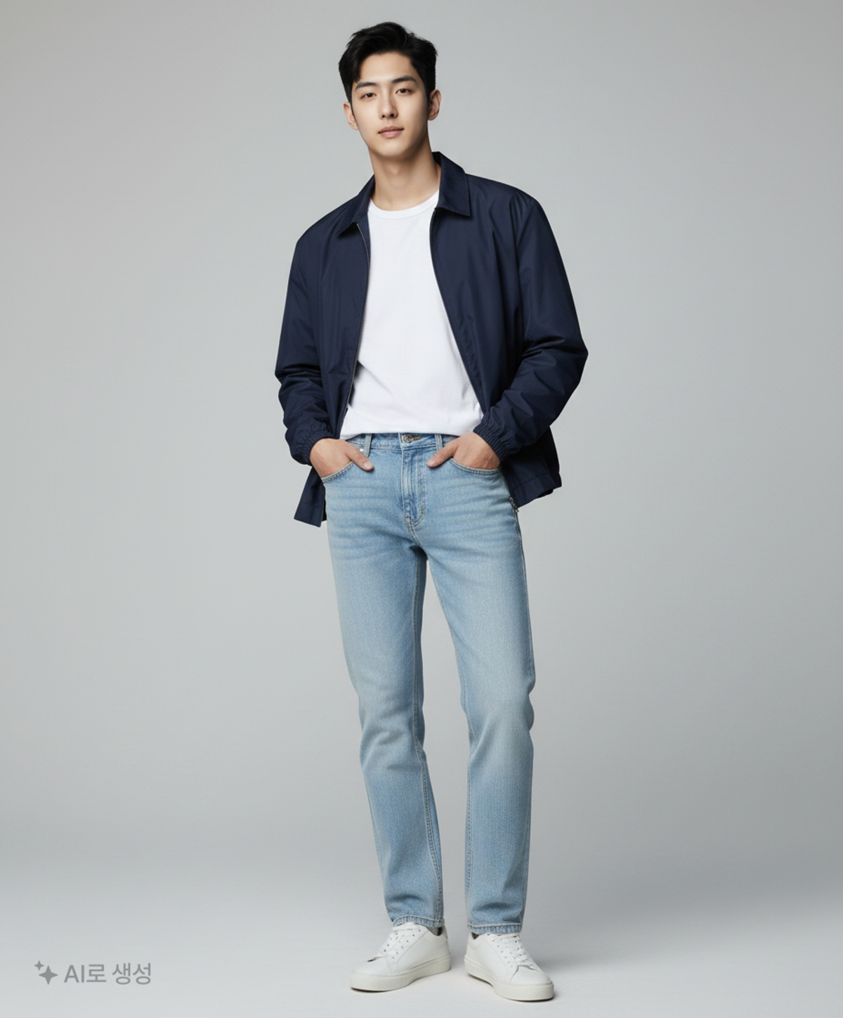 엑스컨테이너(EXCONTAINER) 청/데님 팬츠 M