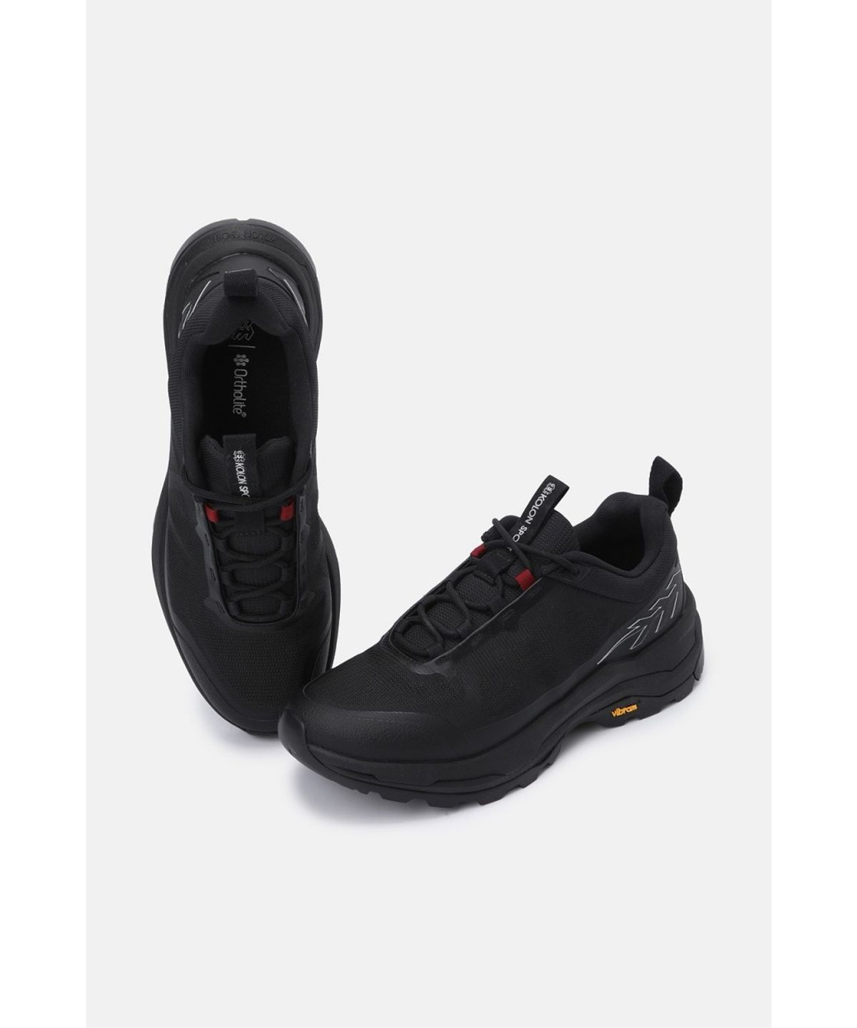 코오롱스포츠(KOLON SPORT) 하이킹 슈즈 프리 트레이서 6F4KX26920BLK
