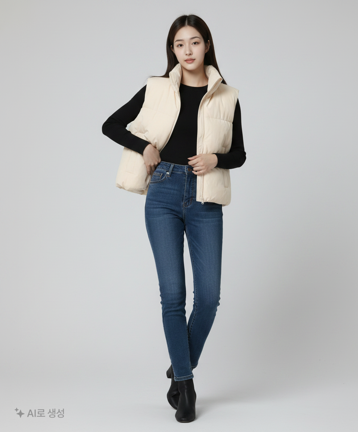 스파오(SPAO) 패딩 베스트 M