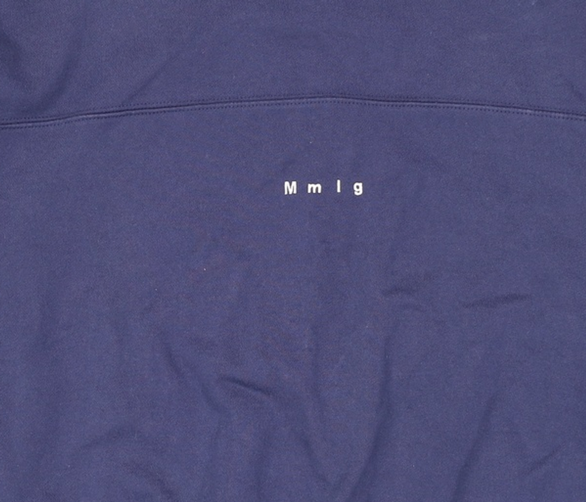 엠엠엘지(MMLG) [Mmlg] PIPING SWEAT JUMPER (AUTHENTIC NAVY) L