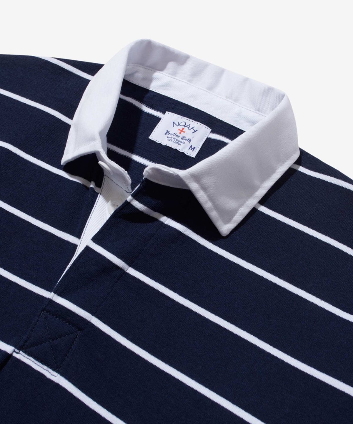 노아(NOAH) (U) 클래식 럭비 화이트 네이비 CLASSIC RUGBY NAVY/WHITE