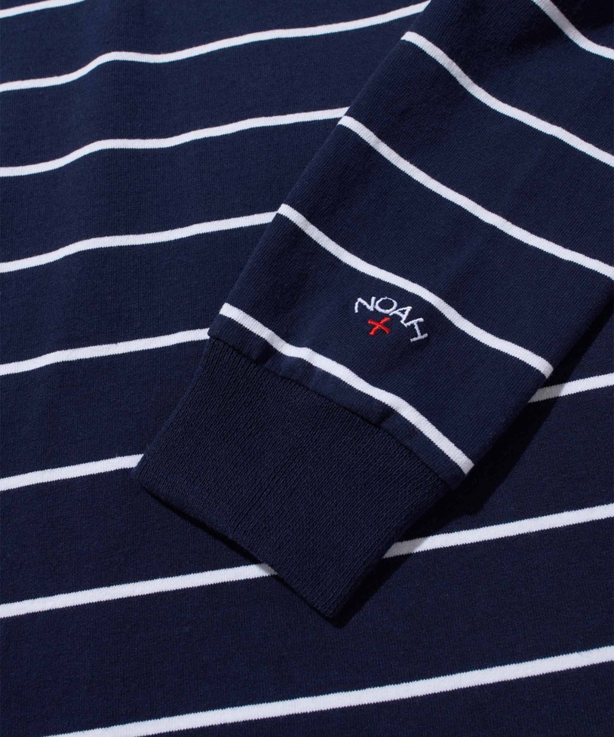 노아(NOAH) (U) 클래식 럭비 화이트 네이비 CLASSIC RUGBY NAVY/WHITE