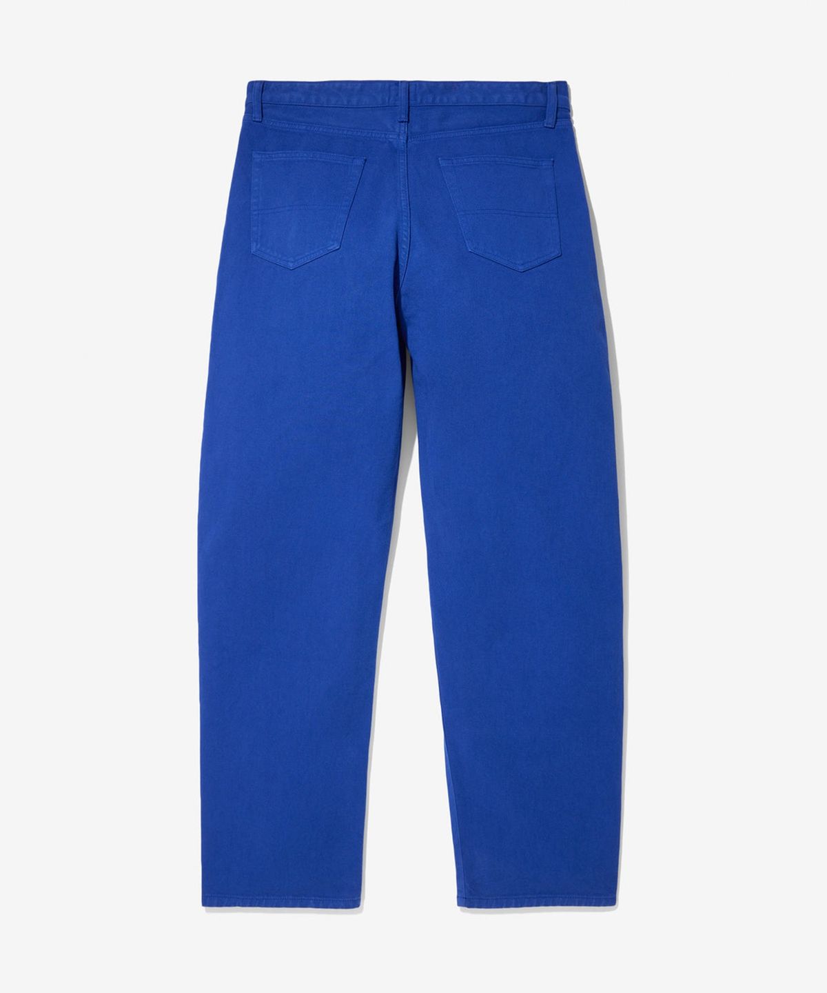 노아(NOAH) (U) 브러시드 데님 플리츠 진 프렌치 블루 BRUSHED DENIM PLEATED JEANS FRENCH BLUE