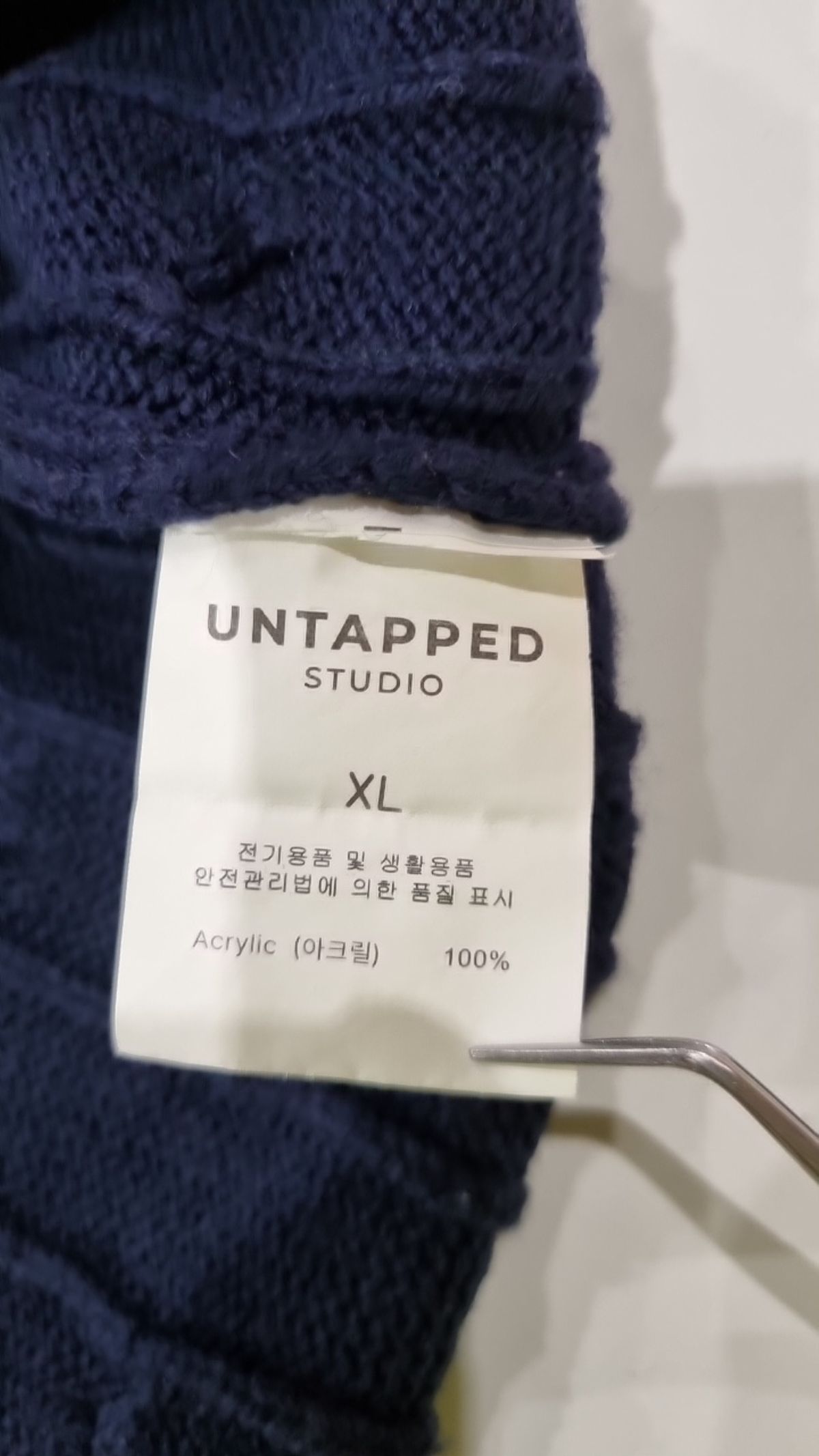 언탭트 스튜디오(UNTAPPED STUDIO) 니트/스웨터 XL