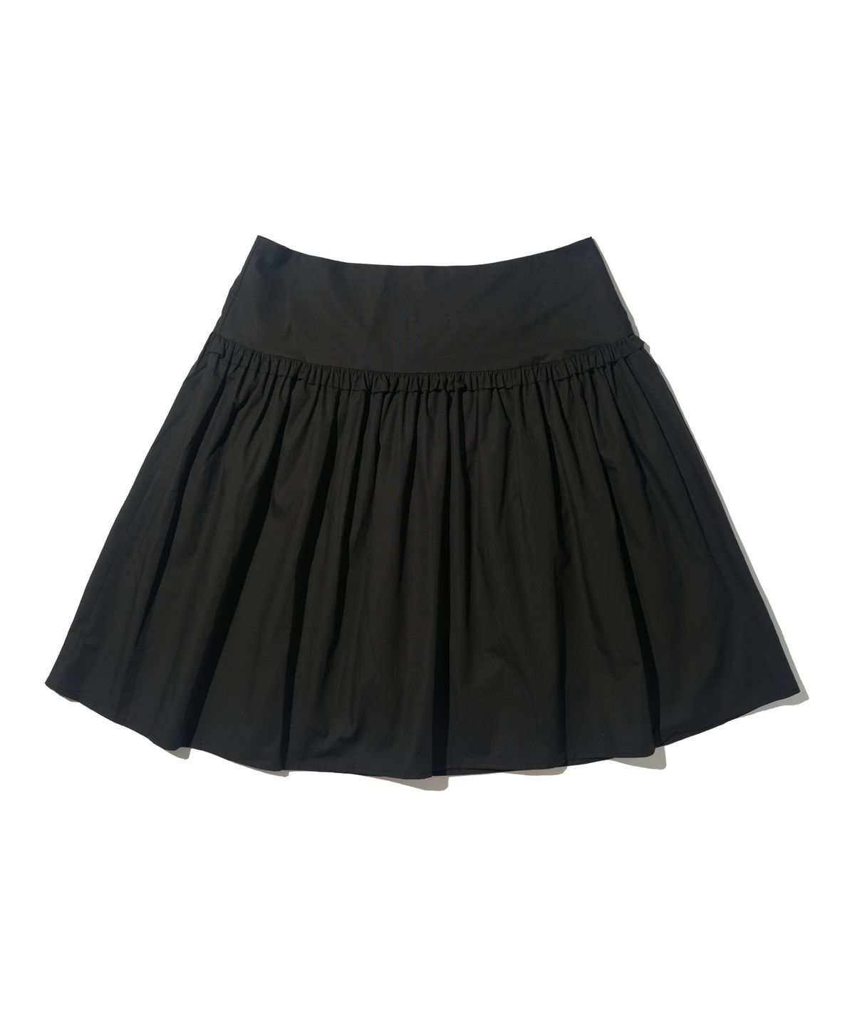 카고브로스 포 우먼(CARGOBROS FOR WOMAN) 메종 플레어 미디 스커트 (블랙)