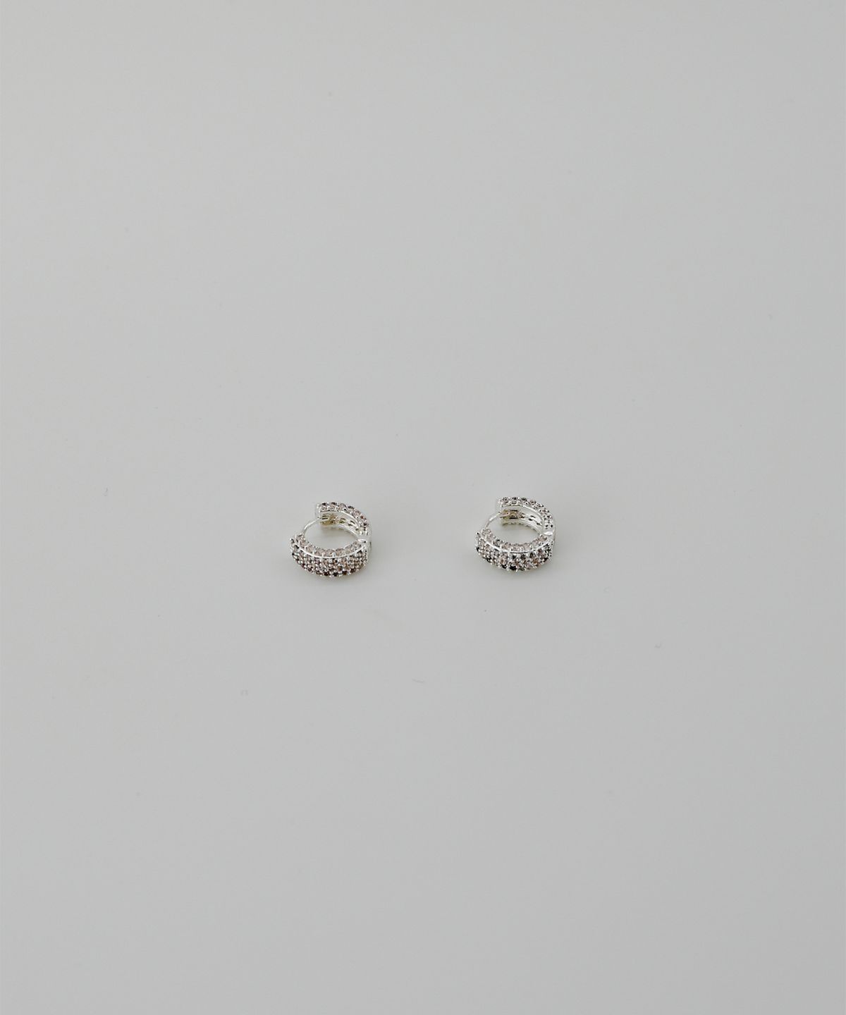 페브오어(FEBOR) Gleam pave earring_silver