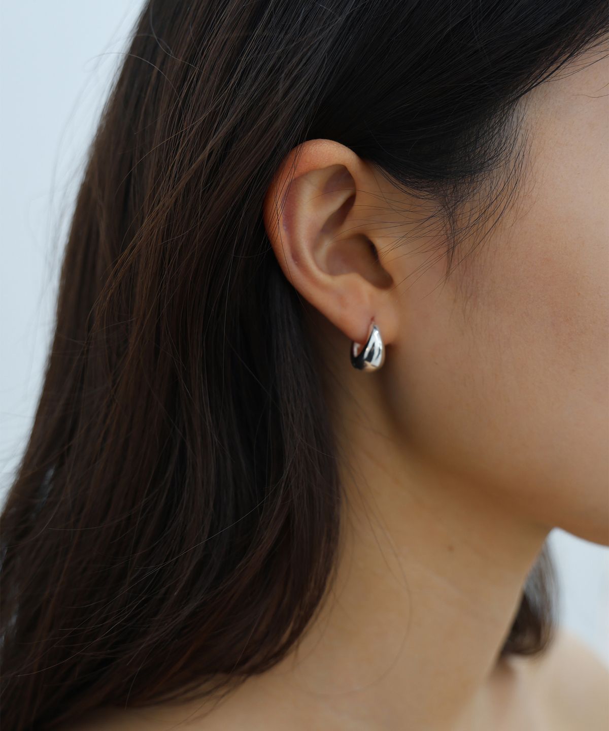 페브오어(FEBOR) Classic dome earring [S, M, L]_silver