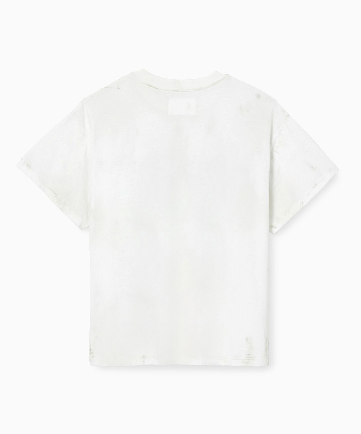 에스이오(s/e/o) DIRTY WASHED T-SHIRT WHITE