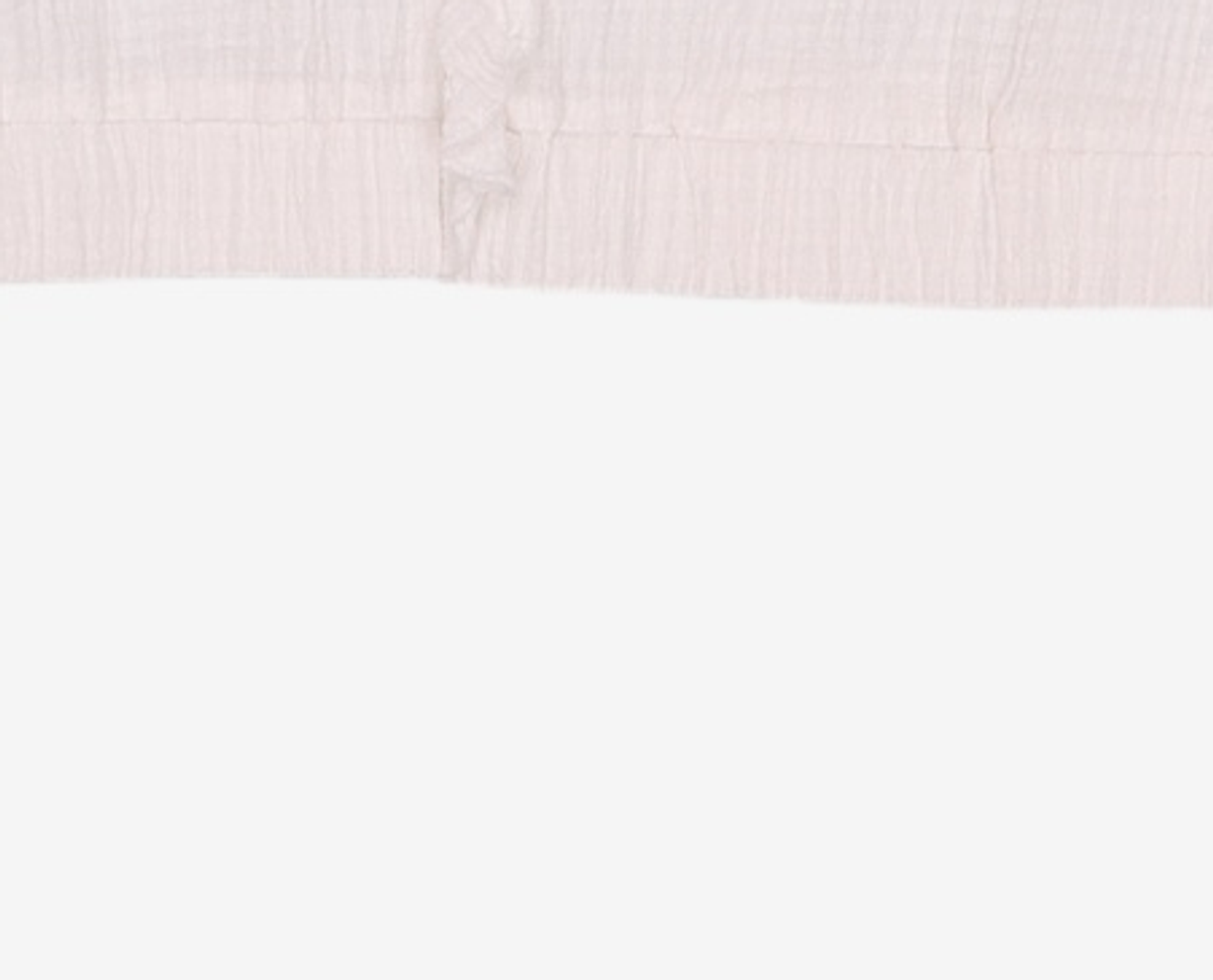 미쏘(MIXXO) 프릴디테일 크롭 블라우스 MIWBLC404G M