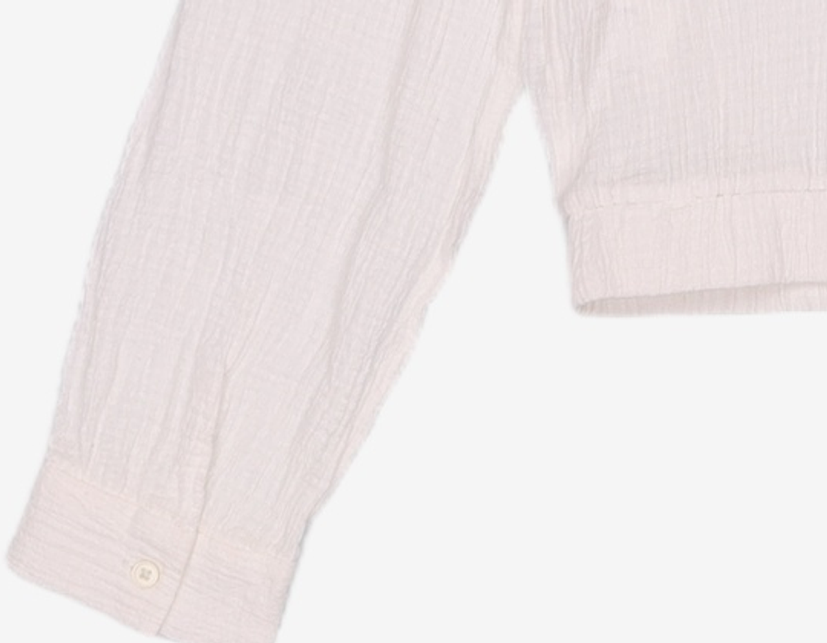 미쏘(MIXXO) 프릴디테일 크롭 블라우스 MIWBLC404G M