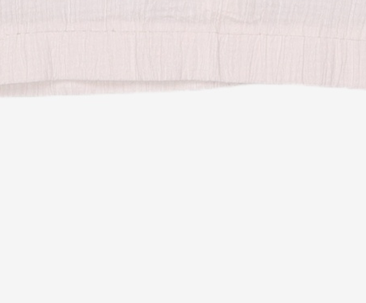 미쏘(MIXXO) 프릴디테일 크롭 블라우스 MIWBLC404G M