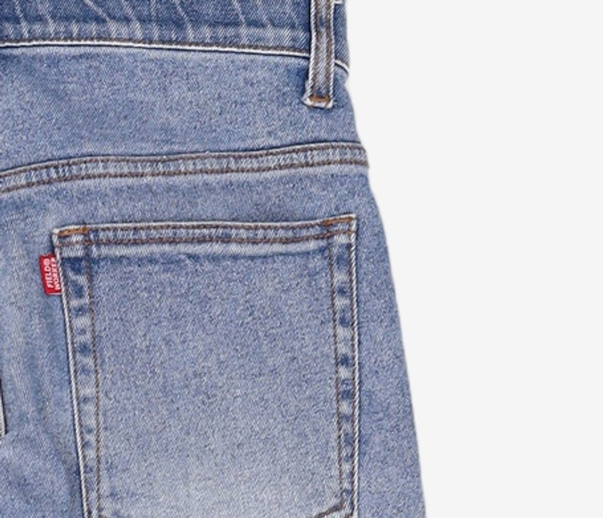 필드워커(FIELDWORKER) SM인밴딩와이드데님 SM IN BANDING WIDE FIT DENIM M