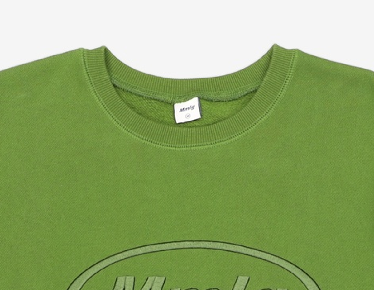 엠엠엘지(MMLG) [Mmlg] MMLG OPACITY SWEAT (LEAVING GREEN) M