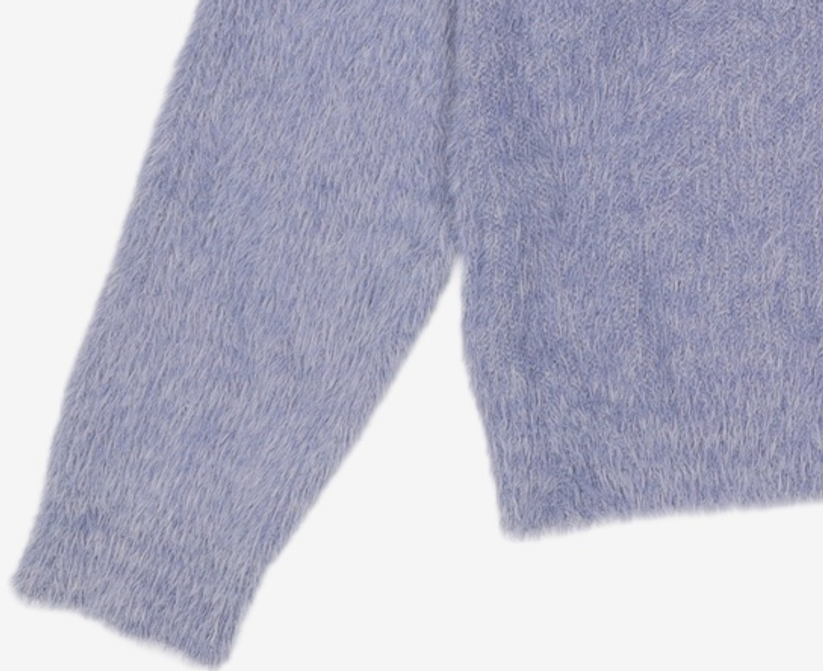 노매뉴얼(NOMANUAL) (시그니처종료)CROPPED HAIRY KNIT - 5 COLOR L