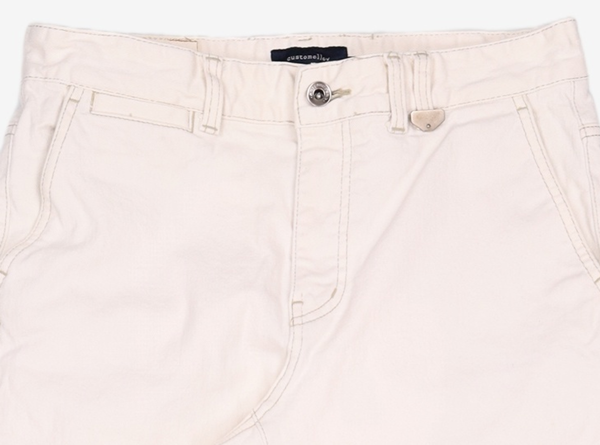 커스텀멜로우(CUSTOMELLOW) white tapered denim_CWPAA21583WHX 32