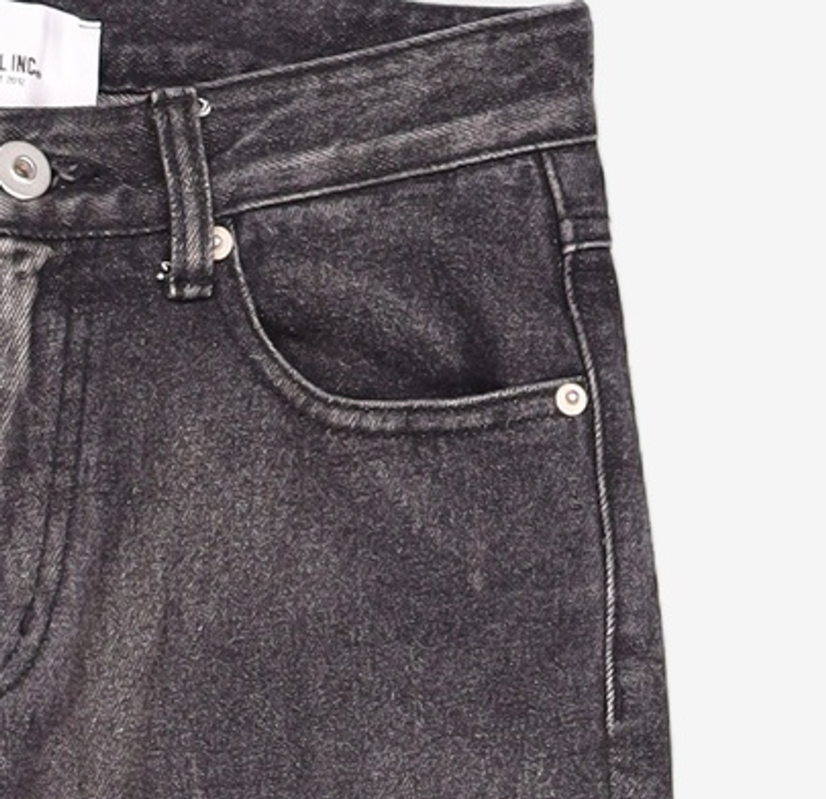 에스에스알엘(SSRL) tapered crop jeans / black M