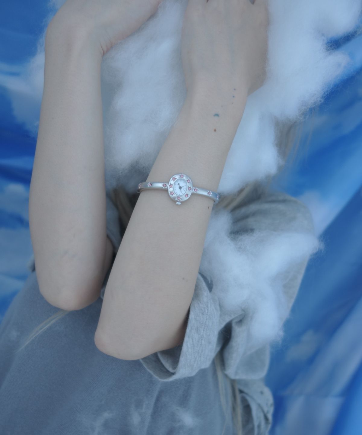 이스페이스(EEESPACE) Babe Star Watch (Soft Pink)