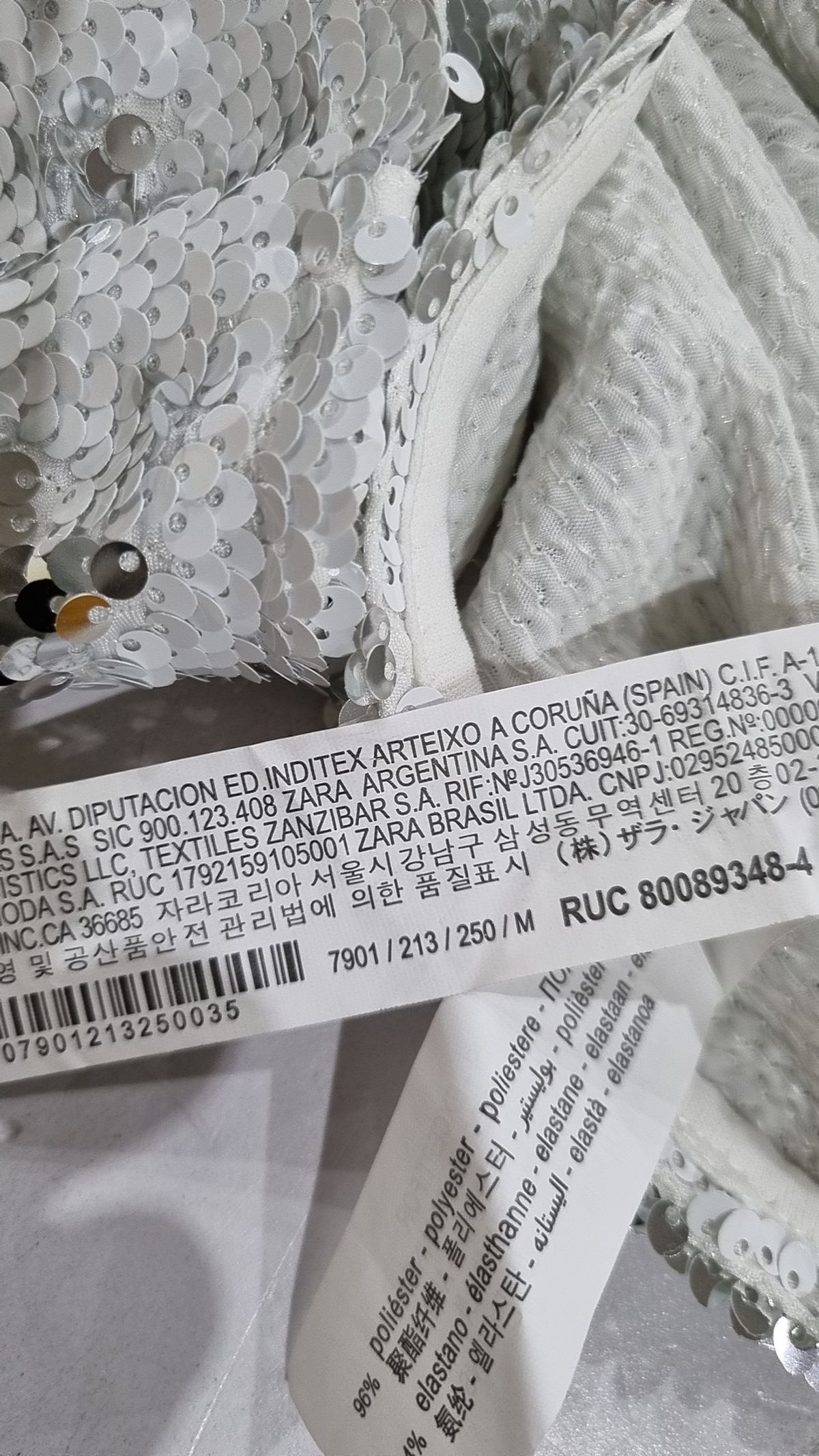 자라(ZARA) 기타 상의 M