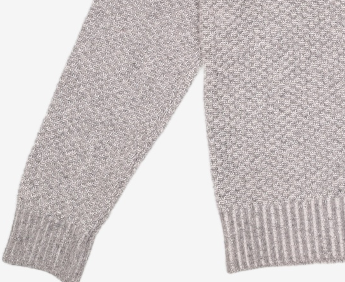 루블랑(LOUPS BLANCS) Cool Grey Pullover Knit 105