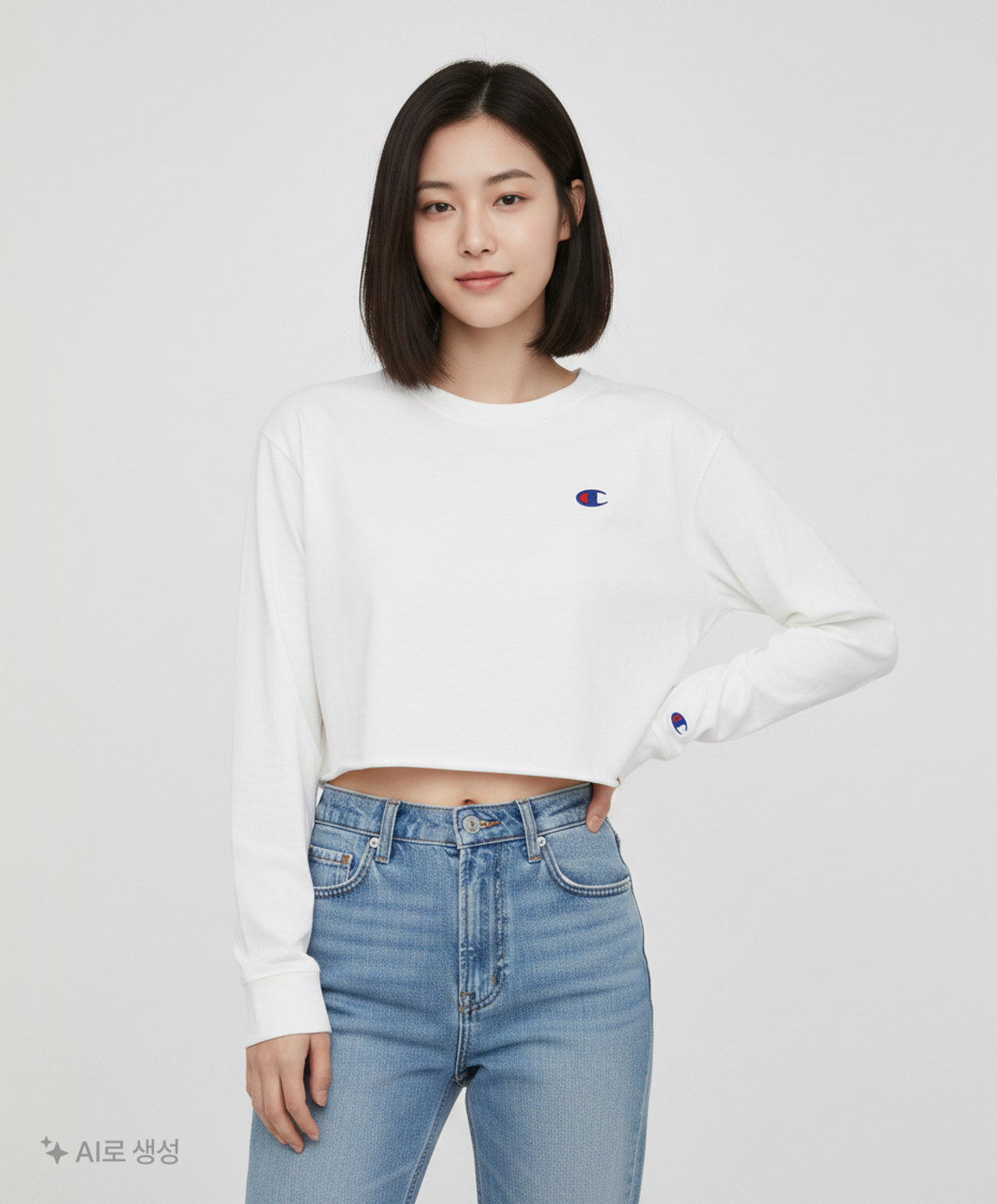 챔피온(CHAMPION) 긴소매 티셔츠 S
