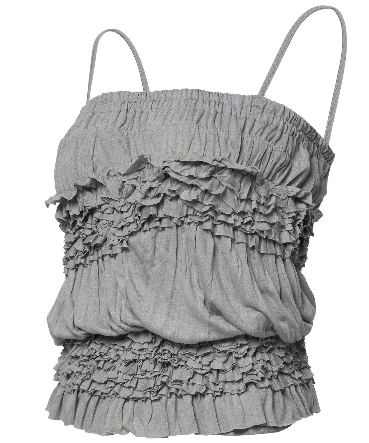 플레어업(FLAREUP) Draped Wrinkle Sleeveless (FL-178_Gray)