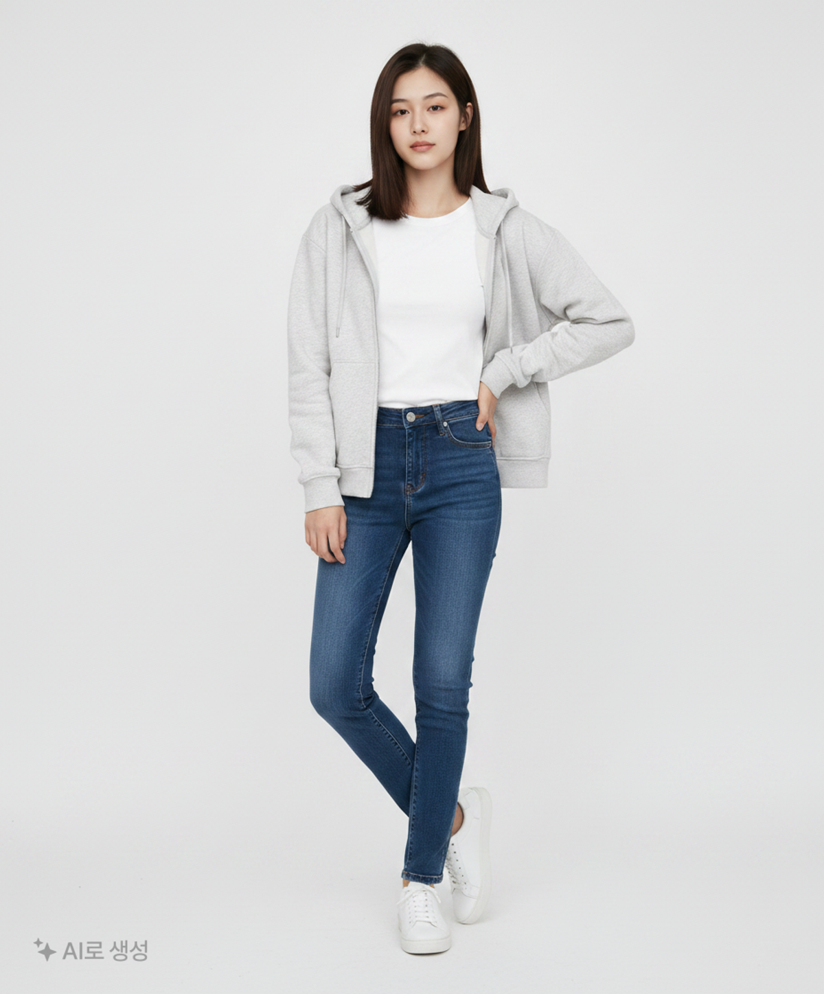 디바이디드에이치앤엠(DIVIDED H&M) 후드 집업 XS
