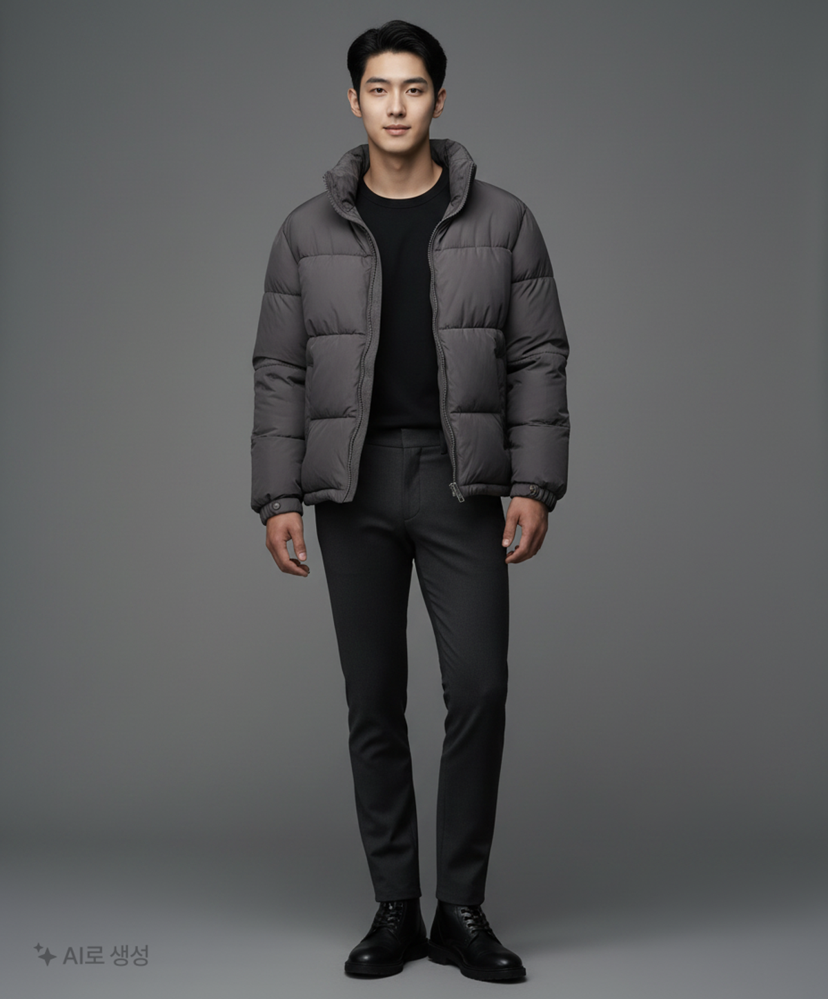 스파오(SPAO) 숏 패딩/숏 헤비 아우터 L
