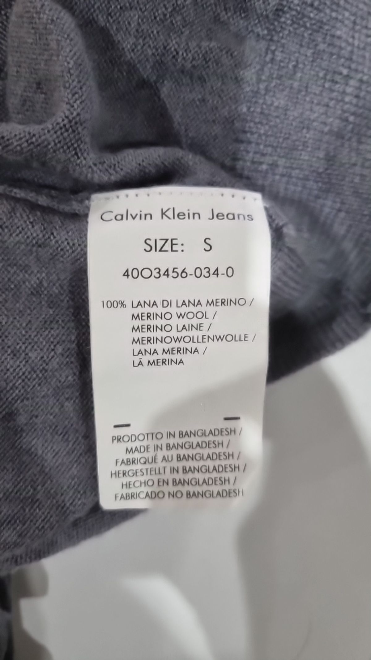 캘빈클라인 진(CALVIN KLEIN JEANS) 니트/스웨터 S