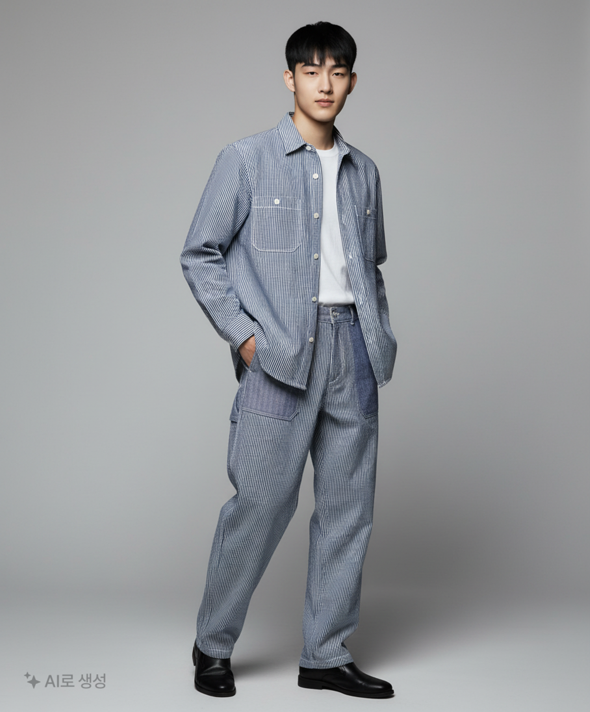 디키즈(DICKIES) 히코리 5 포켓 팬츠 HS